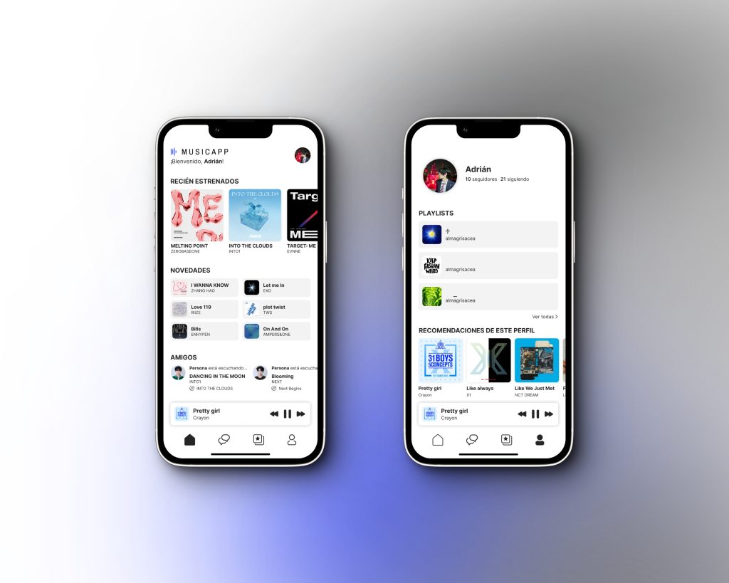 MUSIC APP light