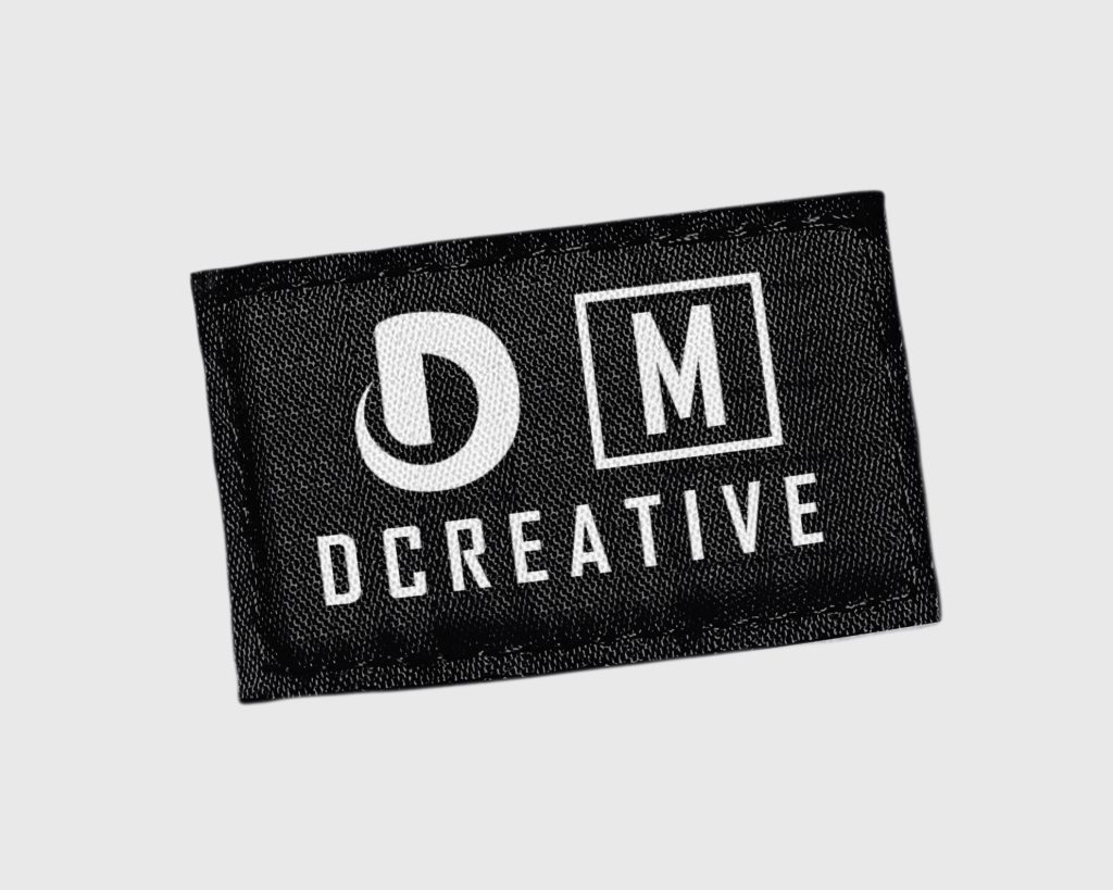 DCREATIVE Etiquetas tela